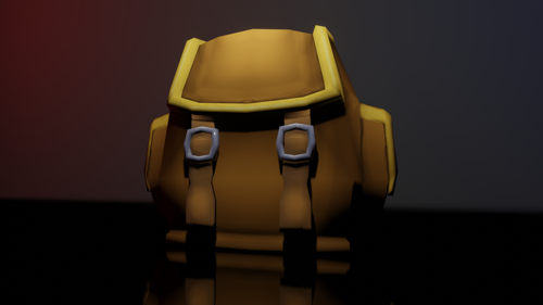 Low Poly BackPack preview image